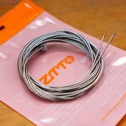 Ztto fio de freio de mudança interna de bicicleta de aço inoxidável mtb mudança de bicicleta de estrada revestimento de zinco dentro da linha de cabo 2100mm desviador de mudança - Image 2