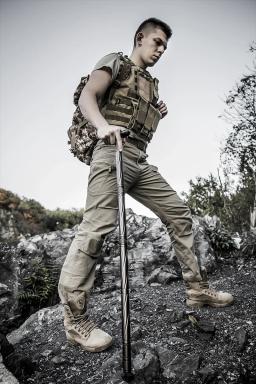Bastão Tático de Autodefesa Dobrável, Caminhadas para Caminhadas, Trekking Poles, Caminhadas ao ar livre - Image 3