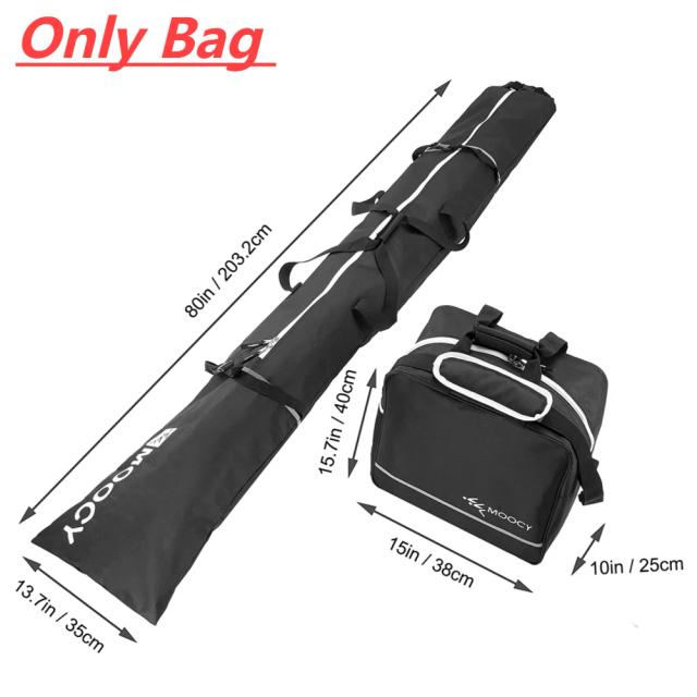 Conjunto Impermeável de Bolsas para Esqui e Snowboard com Mochila e Duffle Bag de Alta Capacidade