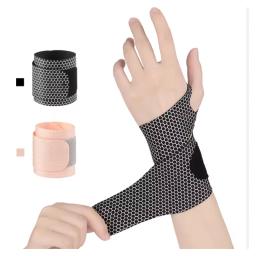 Guarda de pulso pressurizado respirável para homens e mulheres, suporte do túnel do carpo, cinta ultra fina - Image 1