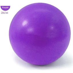 25cm bola de yoga exercício fitness pilates phere equilíbrio exercício de ginástica ginásio equipamentos de treinamento interno mini bolas de tubo de trigo - Image 4
