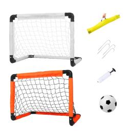 Portátil e dobrável rede de futebol para crianças, treinamento e jogo familiar - Image 1