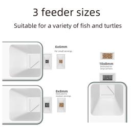 Alimentador Automático de Peixes com Wi-Fi, Timing Inteligente, Alimentador Goldfish, Grande Capacidade, Aplicativo para Celular, Aquário, 100ml - Image 2
