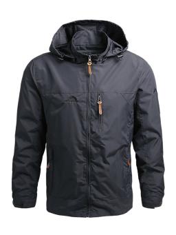 Casaco casual com capuz de alpinismo masculino, impermeável, militar, tático, respirável, novo, outono, 2022 - Image 4