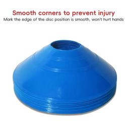 Football Training Cone Set for Kid, Pro Disc Cones, Agilidade Exercício, Obstáculos Evitar, Acessórios Esportivos, 10PCs - Image 4
