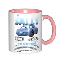 Eu sou Relâmpago Sally Merch Canecas, Copo De Café Do Carro, Cute Mcqueen, Presente para a Menina, Mulheres - Image 1