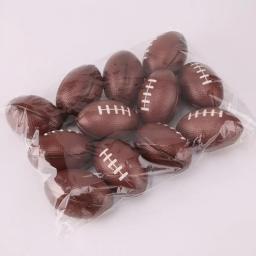 Mini bola de rugby não inflável para crianças, pequeno futebol americano, brinquedos anti-stress de futebol, jogo, 1 pc, 2pcs - Image 3