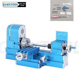 Mini Torno de Metal para Madeira DIY Modelo de Máquina de Ferramenta para Madeira Máquina de Ferramenta Elétrica AC100~240V, 60w 20000r/min Motor  36W Mini Torno Universal Motorizado para Metalurgia DIY CNC Ferramenta - Image 1