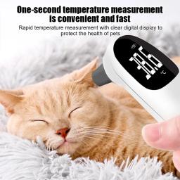 Termômetro Digital sem contato para Pet, Termômetros de orelha de gato cão, medição animal, altamente preciso, uso doméstico e clínico - Image 3