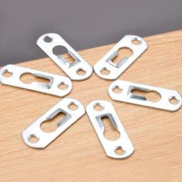 Picture Hanger Metal Espelho Gancho, Snap, Keyhole, Fixadores para Imagem, Moldura, Móveis, Gabinete, 10 pcs, 30 pcs, 50pcs - Image 6