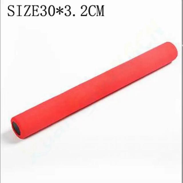 Baton Antiderrapante de Espuma para Atletismo Infantil - 1 Unidade com 3,2 cm Ideal para Corridas e Jogos em Pistas de Campo