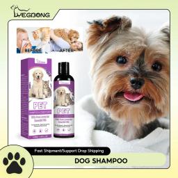 Pet Shampoo Flea Killer Hair Softening, Aliviar a coceira, PH Limpeza Equilibrada, Hidratante, Shampoo Suave Dog para Pele Sensível - Image 1