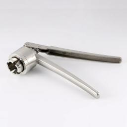 Máquina de selagem de garrafas pequenas manual, ferramenta de crimpagem, máquina tampando, aço inoxidável, equipamento de laboratório para laboratório, 13mm, 20mm, 1Pc - Image 5