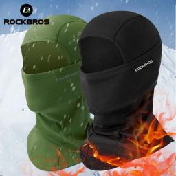 Rockbros máscara facial de inverno, respirável, esqui, ciclismo, cachecol, corrida, treinamento, balaclava, esportes ao ar livre, quente, à prova de vento, equipamento de bicicleta - Image 1