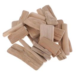 Peças De Artesanato De Driftwood Fatia De Madeira, Decoração De Enchimento De Vaso, Artesanato DIY, 250g - Image 2