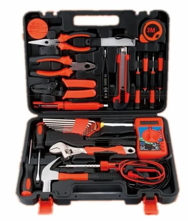 Conjunto Completo de Ferramentas para Manutenção de Computadores Elétricos com Multímetro - 35 Peças Essenciais