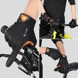West bike-luvas de ciclismo para homens e mulheres, à prova de choque, respirável, tela sensível ao toque, para mtb, bicicleta de estrada, motocicleta, esportes - Image 6