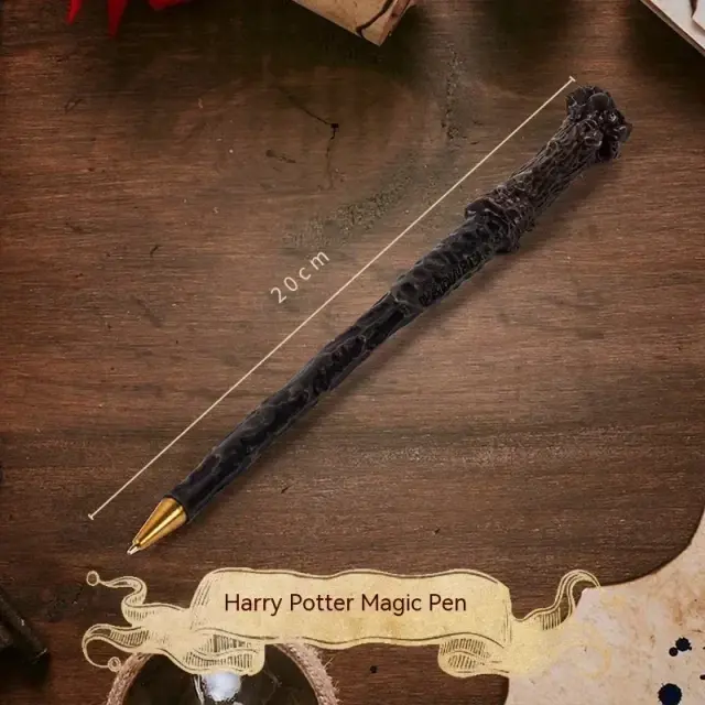 Varinha Mágica do Harry Potter: Modelo Criativo de Papelaria para Estudo e Presentes para Crianças e Adultos em Resina