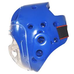 Equimento de karatê capacete facial de karatê fitness capacetes de taekwondo protetor WTF capacete facial com máscara facial suporte de proteção completo - Image 2