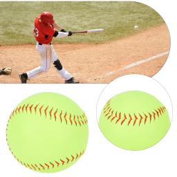 Sports Practice Softball, Amarelo Unrelated Training Ball, Acessórios Ao Ar Livre, Presente de Natal, 12 "PVC Cork, 6.5oz - Image 1