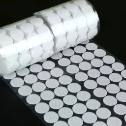 Gancho auto-adesivo e fita loop, Dot Etiqueta, Nylon Sticky Dots, DIY Acessórios, Artesanato, 10mm, 15mm, 20mm, 25mm, 30mm - Image 2