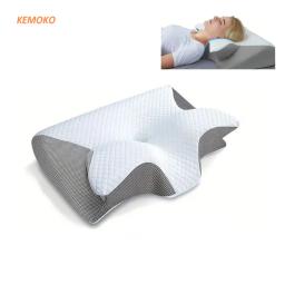 Almofada De Pescoço De Memória De Sono De Borboleta, espuma De Memória De Rebote Lento, Ortopédica Cervical, Almofada De Cama De Massagem - Image 1