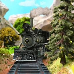 Piececool 3D Metal Mogul Locomotiva Puzzle, Modelo de Montagem, Kit Building, Brinquedos DIY para Adultos, 282Pcs - Image 6