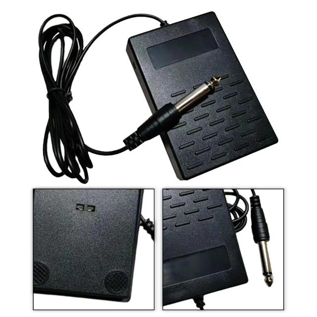 Pedal de Teclado Profissional para Piano e Sintetizadores MIDI com Conector de 6,5mm