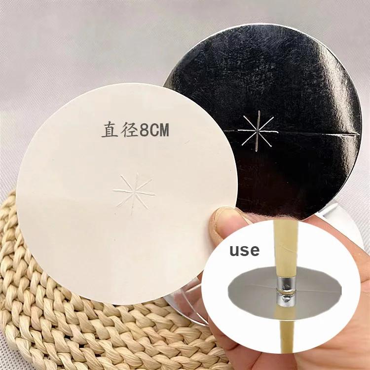 Conjunto de discos de tamanho grande, 20/100 peças, uso diário, varas de limpeza compactas para casa, spa, ferramentas de cuidados com os ouvidos, limpador de cera - Image 1