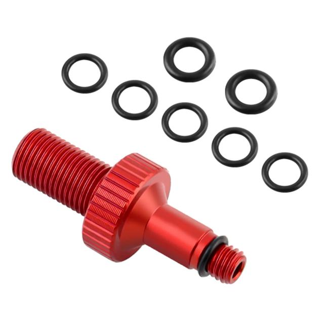 Bomba de ar traseira para bicicletas com Válvula Adapter Tool e acessórios em alumínio DT para Monarch Pressure Reducer