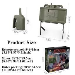 M18A1 Tactical Landmine Modelo, Controle Remoto, Brinquedo Anti-Veículo, BB Ball Blaster, CQB Paintball, Caça, CS War Game - Image 5