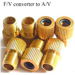 2/5/10pc f/v para a/v adaptador de válvula conversor de valor da bicicleta presta para schrader pneu da bicicleta adaptador de válvula francesa acessórios da bicicleta - Image 3
