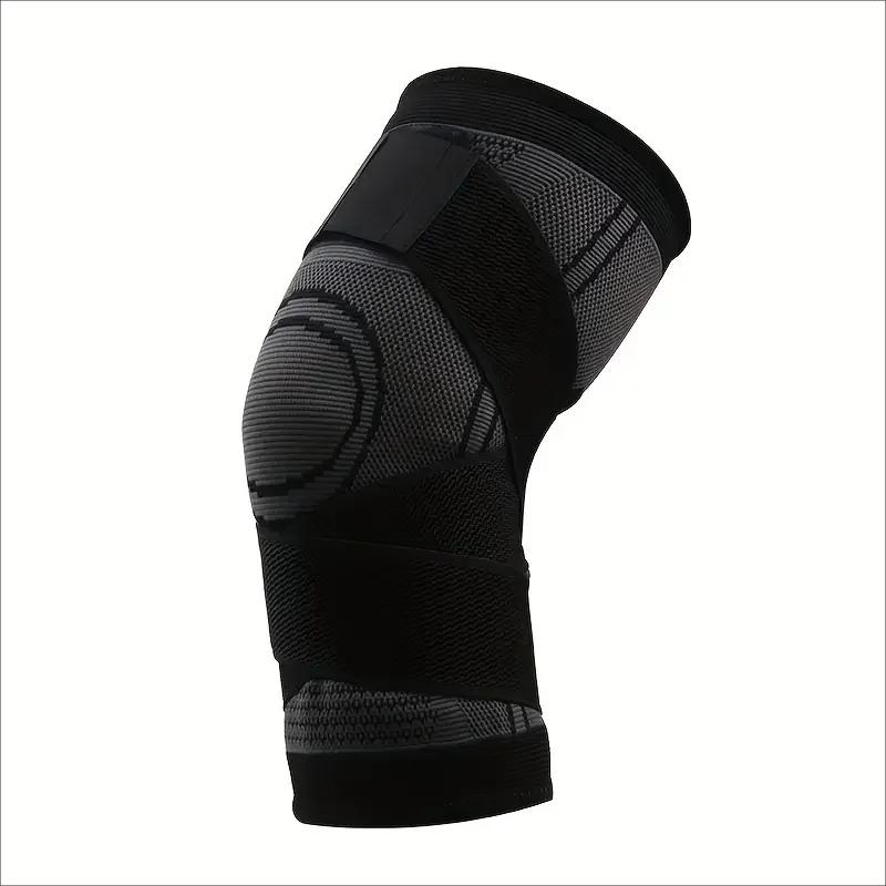 Pressurizado Elastic Sports Knee Pad, Suporte Fitness Gear, basquetebol, voleibol, ténis, ciclismo Protector, 1Pc - Image 1