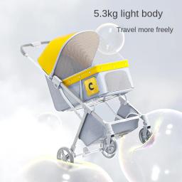 Carrinho de estimação leve e dobrável, adequado para cães e gatos, de tamanho médio, ideal para cães pequenos - Image 3