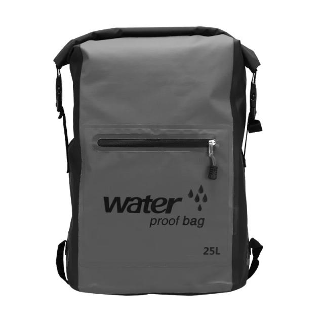 Saco Seco Impermeável para Rafting e Praia - Bolsa de Natação e Mochila de Viagem Outdoor