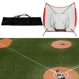 Auxílio portátil do treinamento do softball do basebol, greve, compacto, leve, pitching brocas, 7x7ft - Image 5