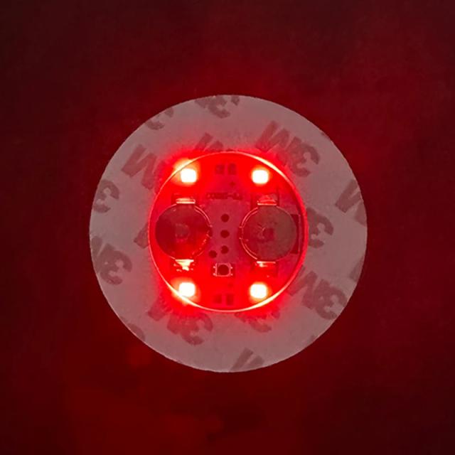 Coasters Adesivos com Luz LED para Festas, Boates e Bebidas com Garrafa de Vinho