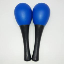 Maracas de plástico martelo chocalho, percussão shaker, instrumentos musicais, brinquedos para escola, grupos sensoriais, brilhante, 2x - Image 1