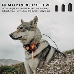 Coleira de choque do cão com pontas de borracha, 12pcs, acessórios do silicone, substituível, condutora, anti casca, coleiras do treinamento - Image 3