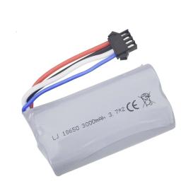 Bateria LiPo para barcos de RC, peças sobresselentes, 7.4V, 3000mAh, 25c, 18650, UDI902, UDI007, UDI002, UDI001, HuanQi, SM-4P, 2S - Image 5