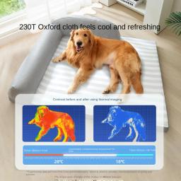 Universal removível e lavável cão cama, quatro estações, cama do cão grande, sofá Mat, Pet fornecimentos, acessórios, verão, Golden Retriever - Image 2