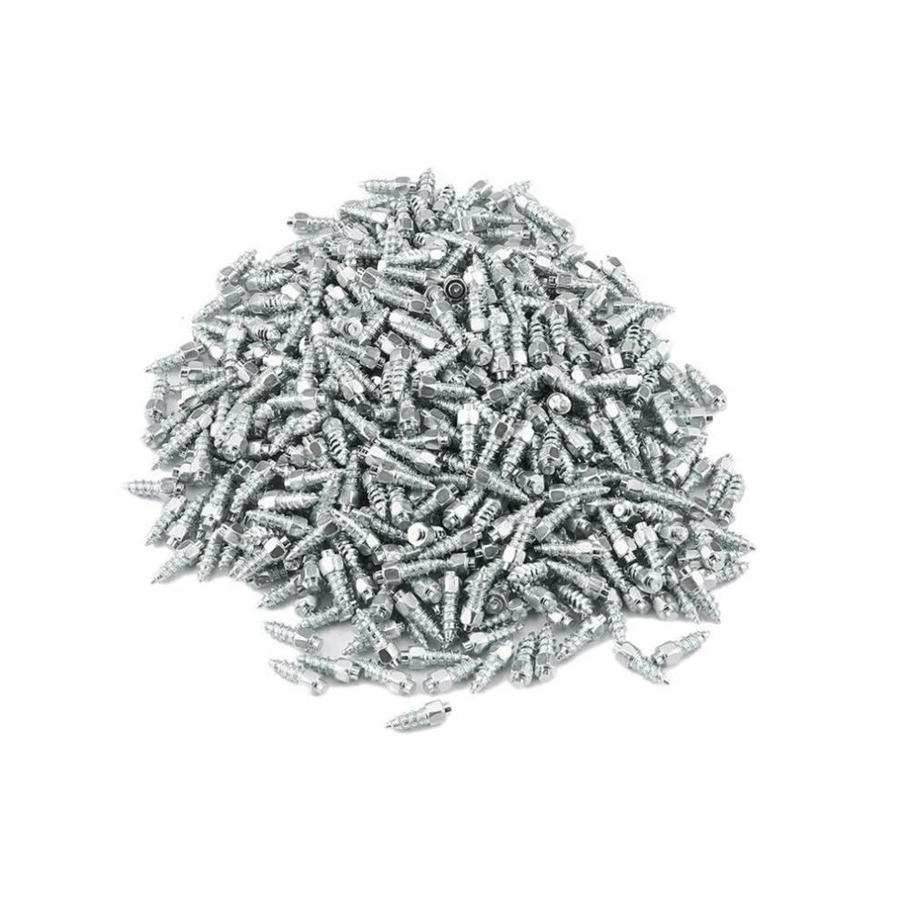 Picos de neve do parafuso do carboneto, parafusos prisioneiros do pneu, Anti-gelo para o carro, SUV, ATV, UTV, 12mm, 100 PCes - Image 1