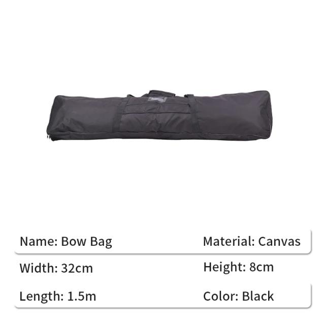 Arco recurvo saco de caça à prova dwaterproof água alongar mochila tiro ao ar livre caça em linha reta tradicional longbow caso saco tiro com arco