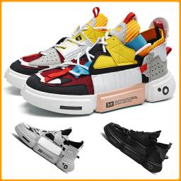 Xiaomi youpin homens sapatos casuais das mulheres tênis nova moda leve corrida ao ar livre esportes respirável sapatos de fundo grosso casais - Image 1