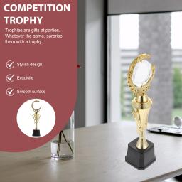 Troféu Plástico Universal para Favores Do Partido, Prêmio De Ouro, Props Ganhando Prêmios - Image 3