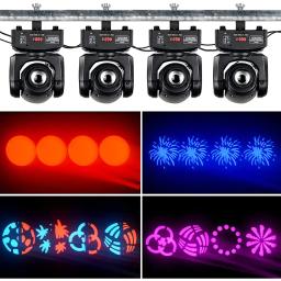 BETOPPER-Luz Profissional Disco, Corpo Pequeno 7 Gobos com Padrão Bonito, Criar Efeito Visual Perfeito para Bar, Casamento ect, 10W - Image 5