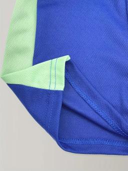 Conjunto de roupas para bebê menino e menina, camiseta respirável com carta impressa, top e shorts, fatos de treino para crianças, 2 partes - Image 4