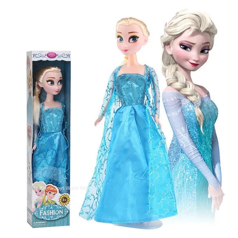 Frozen 2 elsa anna figura princesa boneca brinquedos neve rainha crianças meninas brinquedos elsa bonecas roupas para bonecas presente das crianças - Image 1