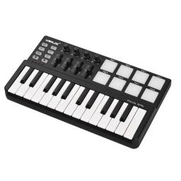 WORLDE-Panda Teclado Controlador Midi, USB Ultra Portátil, Backlit Trigger Pads, 25 Teclas, 25 Teclas, 9 Estilos, Hot - Image 3