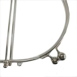 Handmade Metal Costura Suportes, Bolsa Frame, alças, DIY, Handbag Making, Hardware, Acessórios Carteira, 10-15cm - Image 4